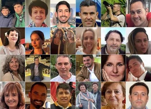 alandete's tweet photo. 46 muertos en Adamuz. Lea sus nombres y reflexione.

Pablo Barrio
Agustín Fadón
Pepe Zamorano
Cristina Álvarez
Óscar Toro
María Clauss
Ricardo Chamorro
Andrés Gallardo Vaz
Mario Jara Morillo
Rafael Millán
Eduardo Domínguez
Ana Martín
Pepi Sosa
Antonia Garrido
Miriam Alberico
Natividad de la Torre
David Cordón
Víctor Luis Terán
María Luisa Eugui
Manuela Barba Domínguez
Esther Matito
Rocío Díaz Rodríguez
Julio Rodríguez
José María Martín Guerrero
Samuel Ramos
María del Carmen Abril
Jesús Saldaña
María Eugenia Gallego Navasco
José María Fernández
Álvaro García Jiménez