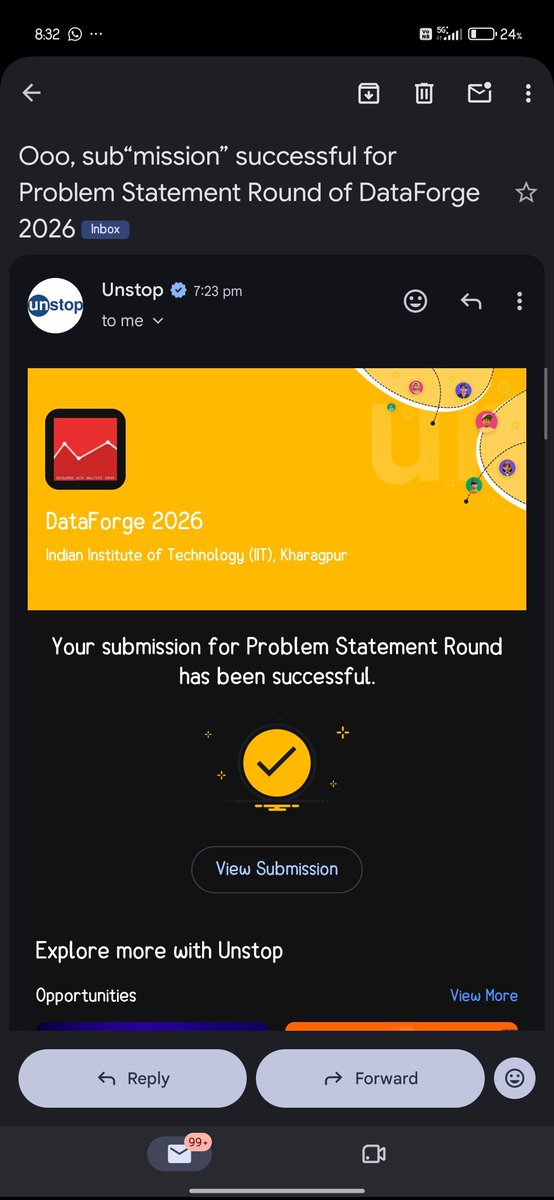 GariyaMayank77's tweet photo. Guys participated in data forge unstop online hackathon I don't know what will be the results I may get disqualified in first round itself but yeah it taught me alot 

The problem statement was to make the ai concept visualisable it was fun let's wait for results 🙃 https://t.co/wd1Z29OcQc