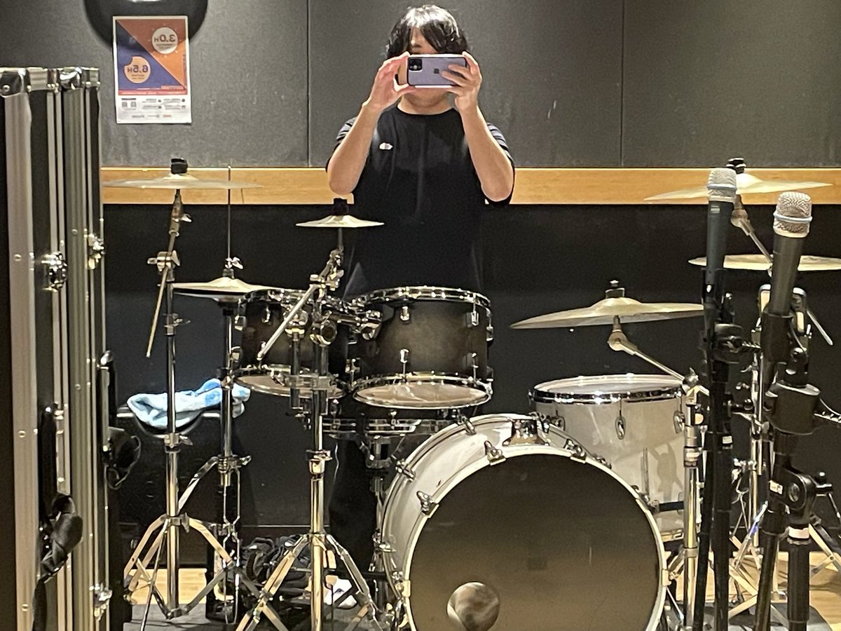 drum_seiya1211's tweet photo. Insurrecto 練習でした🥁

9/13は静岡UMBERにて、
天燐presents駿河鋼鉄乱舞vol.4に出演させていただきます！

静岡で一番熱いイベントになること間違いなし！！

お時間ある方は是非観に来てくださいね〜

#駿河鋼鉄乱舞 https://t.co/ZJRBklnoqB