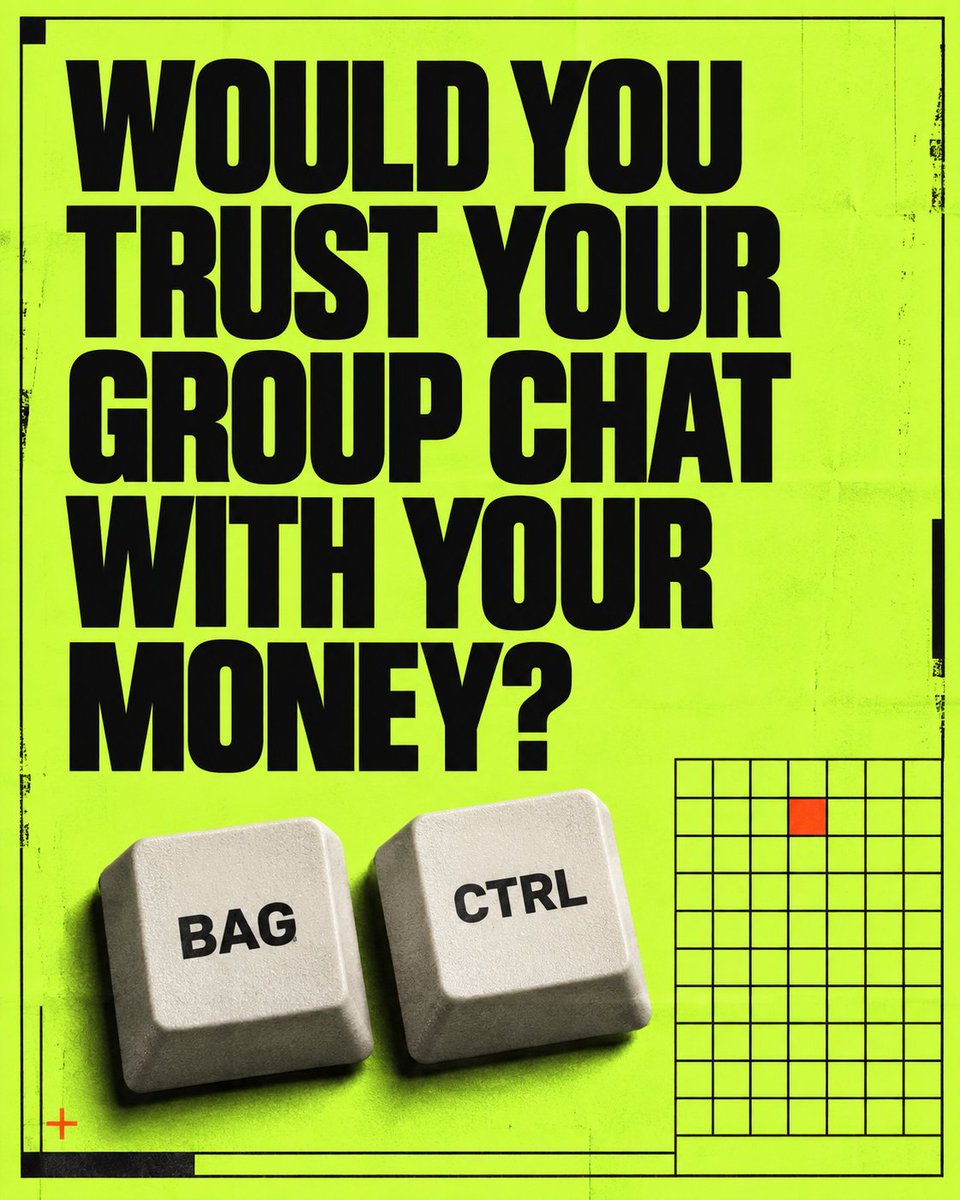 tryhoodbag's tweet photo. Would you trust your group chat with your money?
BAG CTRL lets you find out.
Set the bag. Choose the crowd. Each person gets one pick. 
You approve the final purchase.
No wallet for participants. No new token.
Try it → https://t.co/a8eUoJeqvN https://t.co/3uUecMkqtn