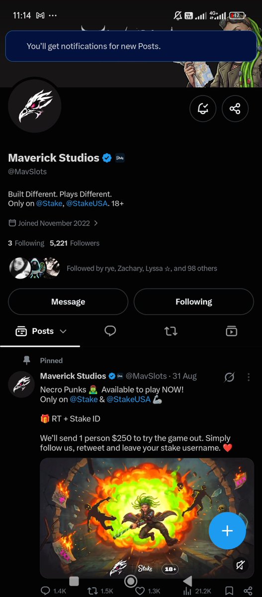micz98st's tweet photo. @MavSlots notifications is on! 🫡
thank u so much, @MavSlots 🤍

@xundazed @ijwonsol https://t.co/nEboSAeGRv