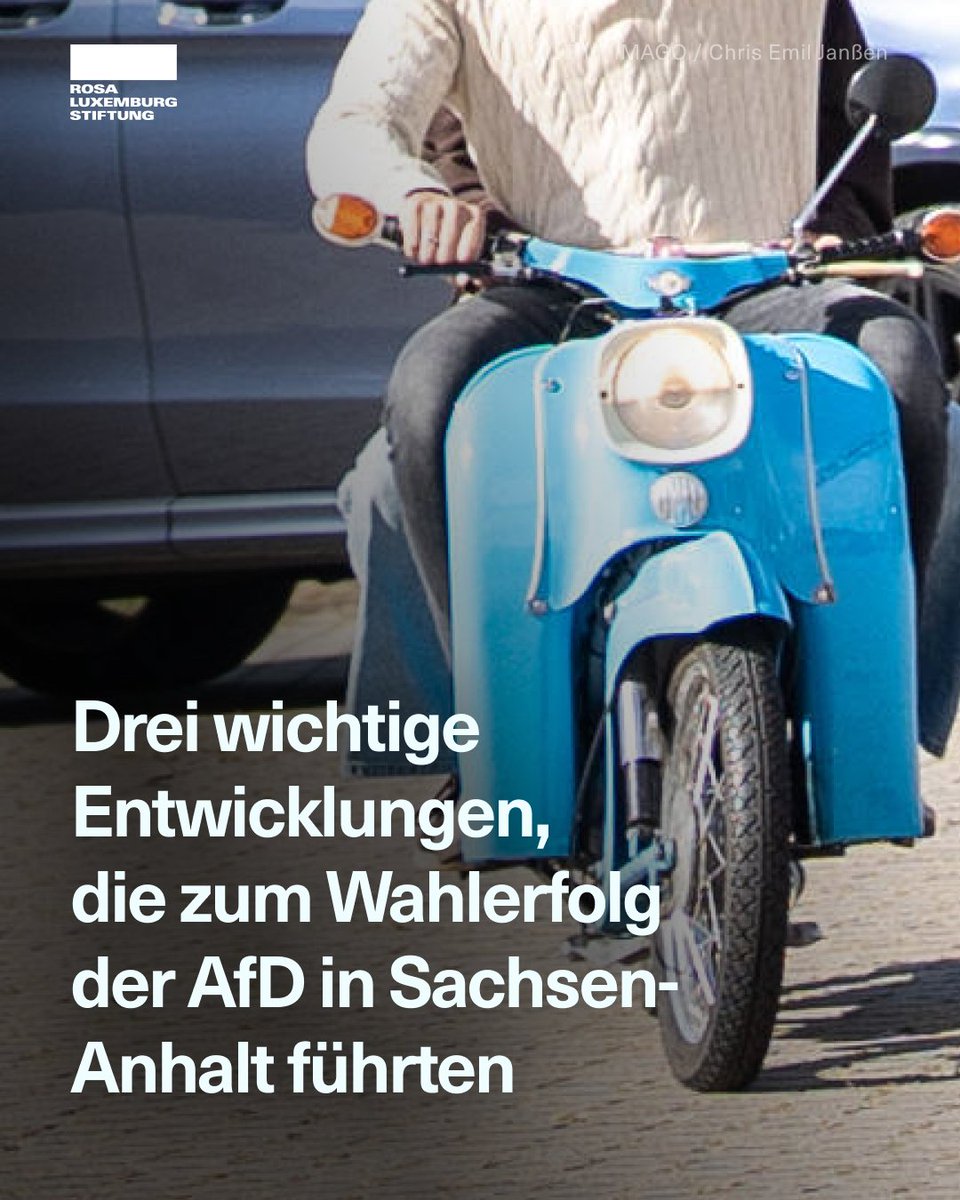Drei wichtige Entwicklungen,
die zum Wahlerfolg
der AfD in Sachsen-Anhalt führten