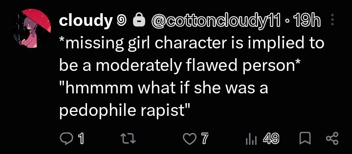 cloudyweatheryy's tweet photo. taking this off priv because some of you people pissing me off https://t.co/QyXzQEv01J