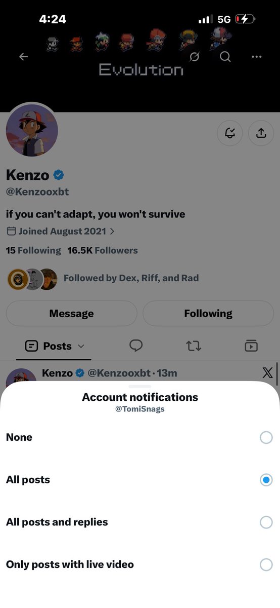 TomiSnags's tweet photo. @Kenzooxbt Notis on @Riffmexc https://t.co/neAEvoLlXL