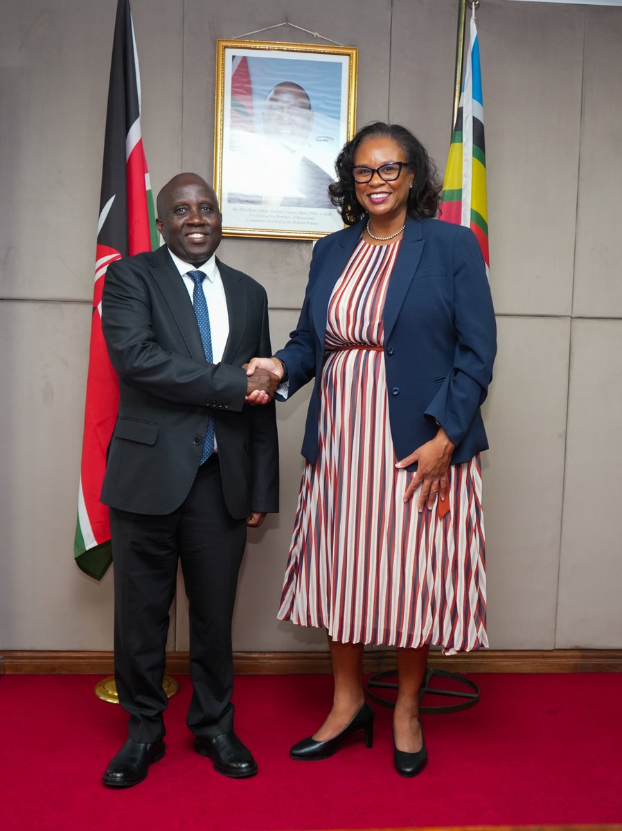 tanuijohn's tweet photo. Strengthening the Kenya-U.S. Digital and Economic Partnership 🇰🇪🇺🇸

Pleasure hosting a high-level business delegation from the U.S. Chamber of Commerce’s U.S.-Africa Business Center, who paid a courtesy call to my office today. Led by the Center’s President,  @KLGaither , the delegation brought together senior corporate executives to discuss deepening trade, expanding digital investments, and fostering market-driven innovation in Kenya.

As the digital economy continues to serve as a central pillar of our economic growth, we explored key areas ripe for robust public-private collaboration, including:

* Digital Infrastructure & Connectivity: Exploring opportunities to strengthen broadband connectivity, digital infrastructure, and the enabling policy and regulatory environment to support investment and regional digital growth.

* Global Health Operations: Discussions with Ekrem Sarper, Head of International Public Policy at Cigna Healthcare, on leveraging Nairobi as a strategic East African hub for global health operations.

* Financial Inclusion & Payments: Engaging with Federica Piazza, Director of Government Affairs, EMEA at American Express, on strengthening financial infrastructure and expanding opportunities for digital financial services in partnership with local institutions.

* Healthcare Tech Innovation: Insights from Queenter Owuonda, Government Affairs & Market Development Manager, Eastern Africa, representing Siemens Healthineers, on the intersection of healthcare, technology and digital development.

We also discussed supporting Africa’s ambitious artificial intelligence agenda, with a focus on data governance, responsible AI adoption, digital skills, and policy environments that encourage sustainable technology investment and secure cyber ecosystems, supported by Ellington Arnold, Manager, U.S.-Africa Business Center.

I look forward to continuing these vital strategic dialogues tomorrow as we participate in the AmCham Business Summit. Kenya remains fully committed to maintaining a transparent, predictable and competitive business environment that anchors global investor confidence and positions the country as a leading digital and investment hub in Africa.

@AmChamKE