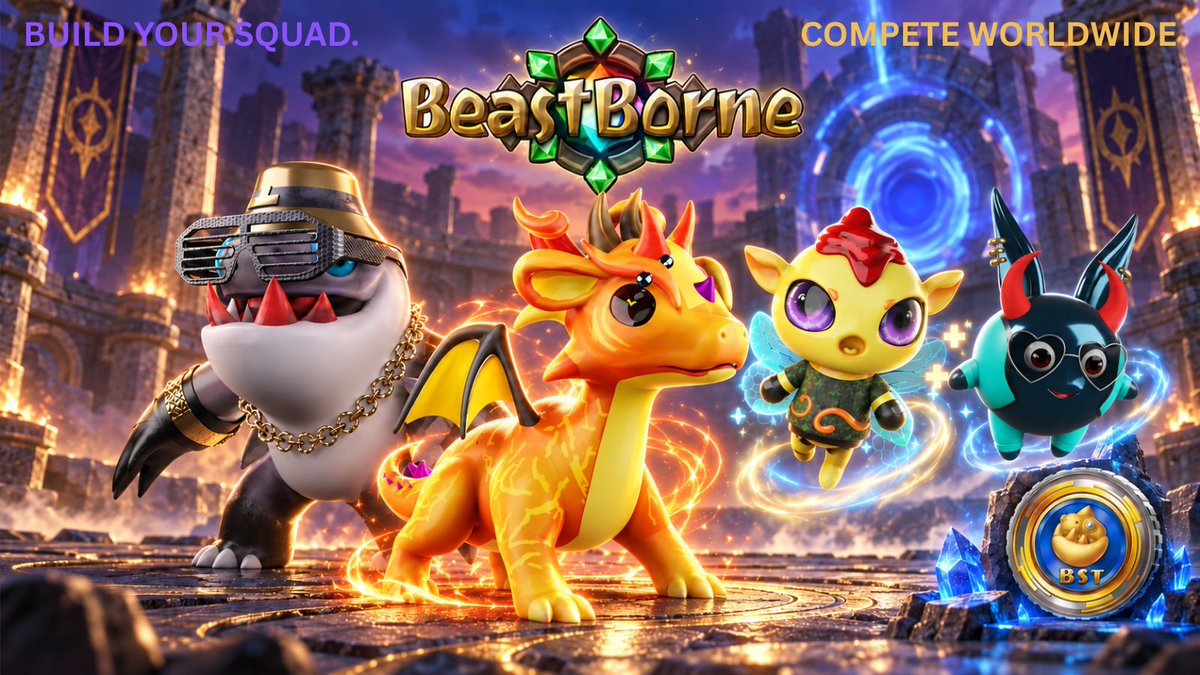 Beastborneweb3's tweet photo. Four creature types. Build your squad of three. Every decision matters.

Explore PvE and test your strategy in skill-based PvP.

Tank, Fighter, Healer or Hybrid—which role enters your squad first?

Follow @Beastborneweb3 for gameplay updates. https://t.co/6WyYcBItIg