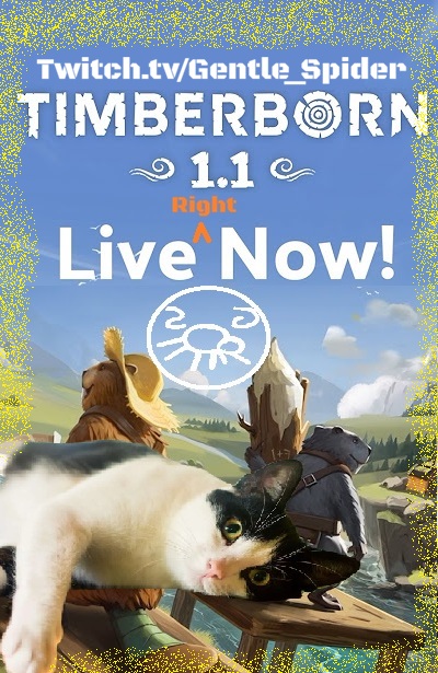 GentleSpider2's tweet photo. Streaming Right NOW 9/8/26 11:30am
[ https://t.co/Px9cSBAXvR ]
[ https://t.co/sZ5GHOtkZh ]
[ https://t.co/6qapBAZmOK ]
#Timberborn #gaming #twitch https://t.co/If3J4v6Xe5