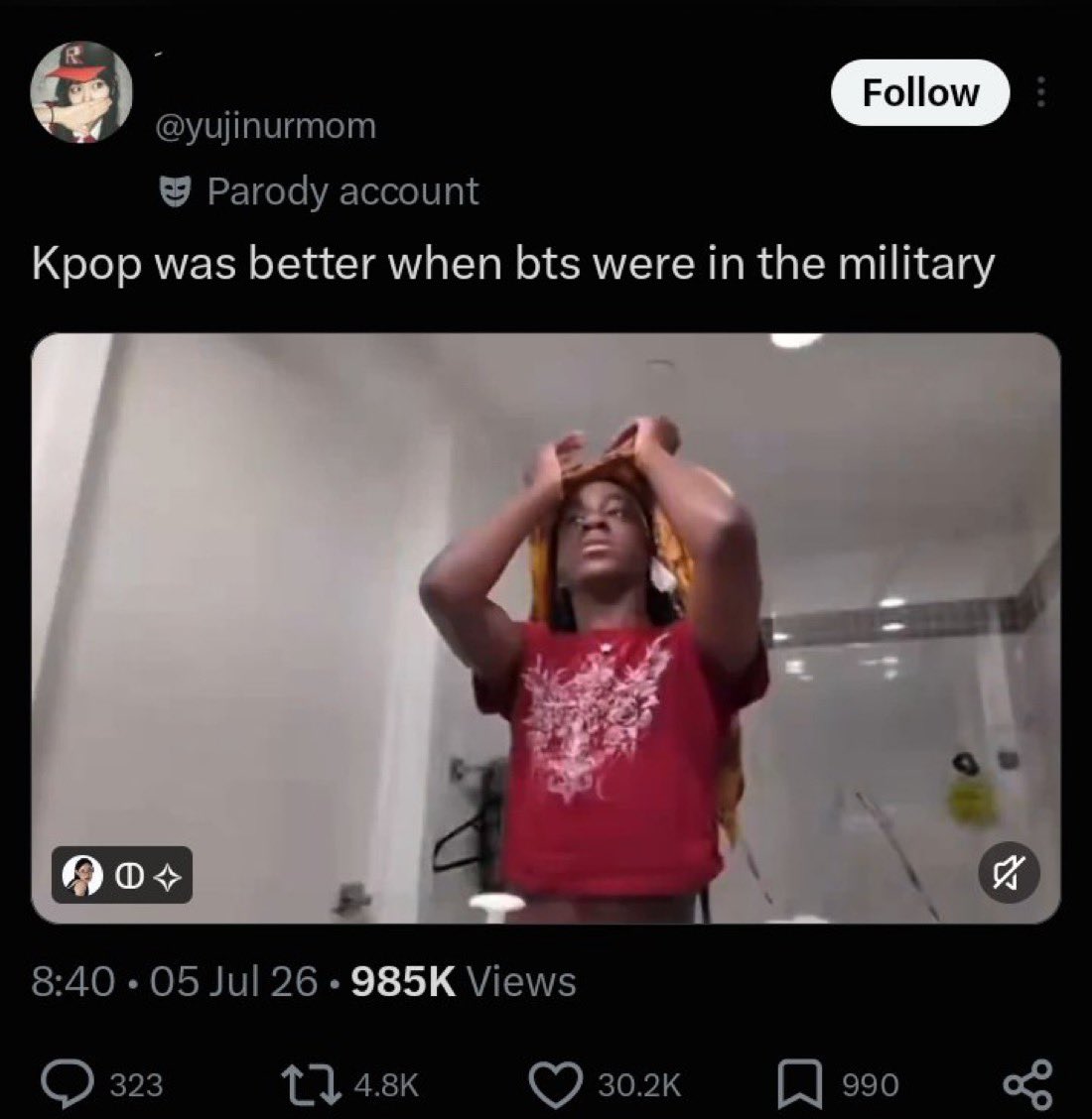 mj_alwayss's tweet photo. I am so angry at this tweet and this person’s deflection oh my god

Your beloved kpop fans and community btw and THIS IS 2026…the boys are being harassed for a decade now. https://t.co/0VnC043RYC