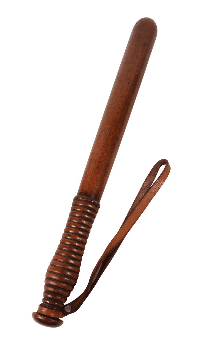retonthenet's tweet photo. Antique Wood Wooden 17 25" Victorian #Police #Truncheon Circa 1860- 1880s Unmarked #Beehive Handle 

https://t.co/vqJRJmW9v3 https://t.co/1eEbriEeDX