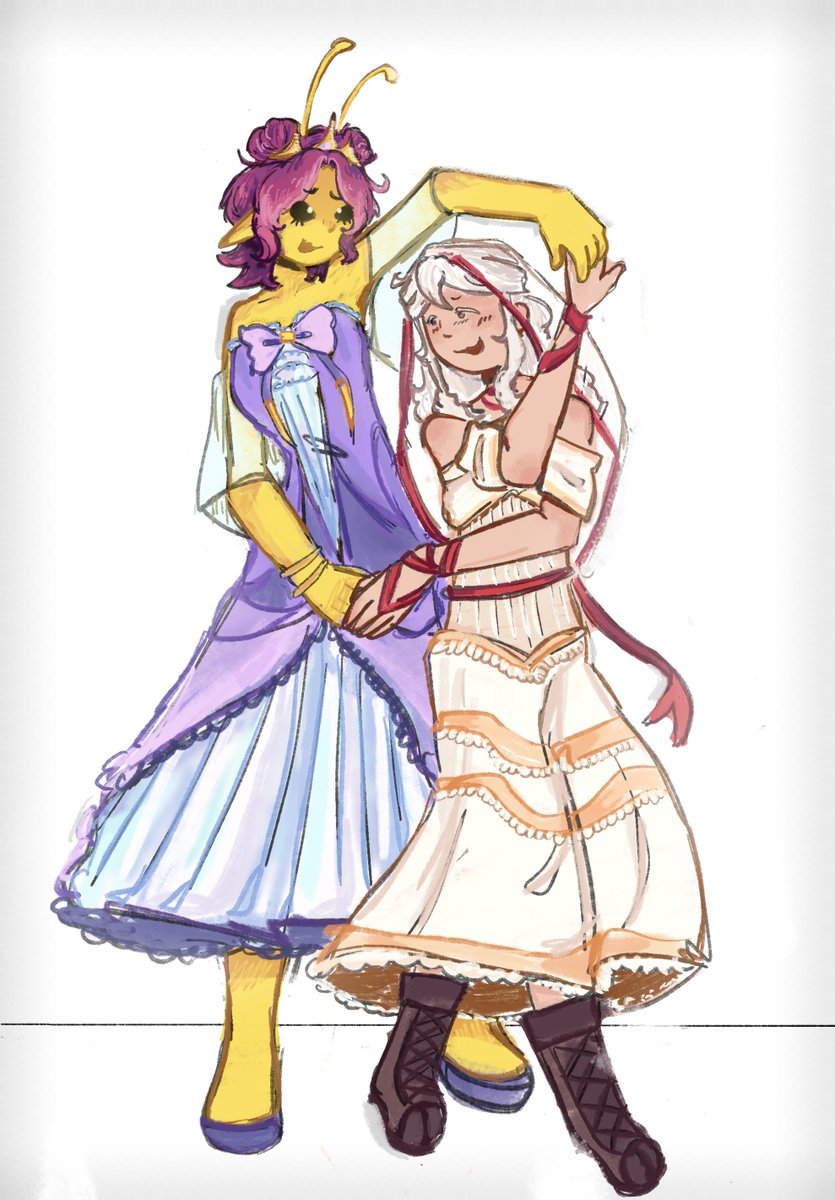opasSENA's tweet photo. Yay 🏳️‍🌈🏳️‍🌈
#starbells #theflightsmp #Princezamfanart #Graeciefanart https://t.co/1nOzZdXTdE