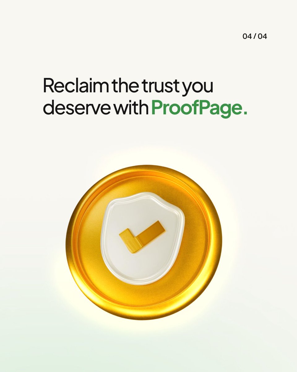 useproofpage's tweet photo. Scammers created the trust deficit. ProofPage is how legitimate vendors close it. It's time to take back the market. ⚔️ https://t.co/Jqxk0GV2YE