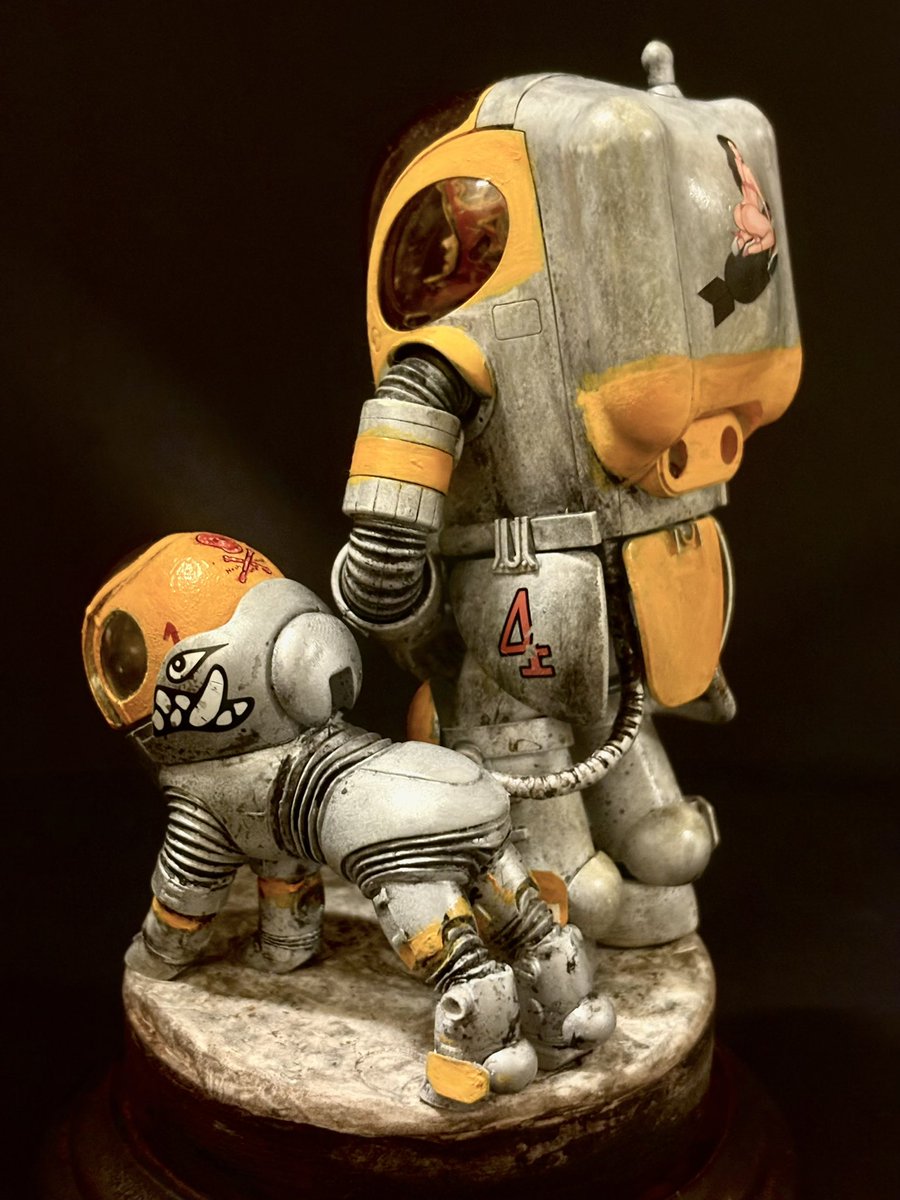 nightlunchms's tweet photo. 1/20 P.K.A. Ausf E  EISMUSIK
WAVE
1/20 MOON DOG
WORKER'S HOLIDAY PROJECT 
#マシーネン　  #maschinenkrieger #WAVE https://t.co/trvAfeaeUA