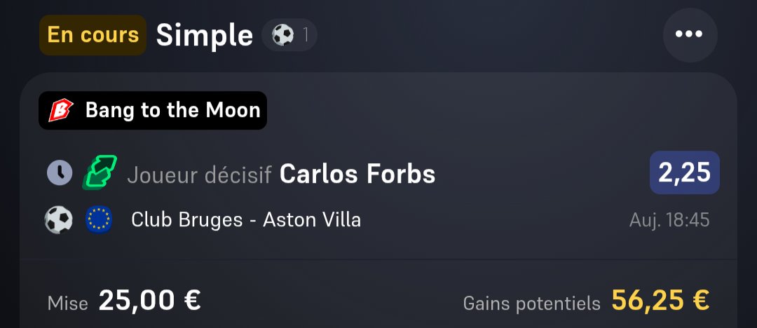 BetClem_'s tweet photo. BETS JOUEURS  LDC 🇪🇺 🎯 08/09 🗓️

🇵🇹 C. Forbs décisif  @2.25 (1%)
TC MT  @3.57 (0.5%)
https://t.co/VhF7dbMXzL
🇩🇪 N. Tresoldi x 🇭🇺 B. Varga @5.50 (0.5%)
https://t.co/QrBBxHwPU2

Début 18h45 🕖
♥️ Si tu soutiens 
#TeamParieur https://t.co/5meqOKFtB8