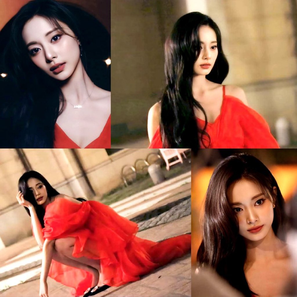 Tzuyuy's tweet photo. A woman in red, carrying an effortless elegance that turns every moment into something unforgettable. With every step, she radiates confidence, grace, and a quiet kind of beauty that naturally draws every eye toward her. 🥀 https://t.co/elJ0xRuAvg