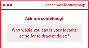 Spoon_Woolie's tweet photo. 1. Yes Hapu >///> or Jessie
2. Outside of OCs probably mario Toads
3. Yes I've been doing BO2 Lan parties with friends at my place and it's been great fun
4. Despite her being the hardest to draw and getting low engagement, Patrizia probably still edges out https://t.co/4MCWn9uJPf