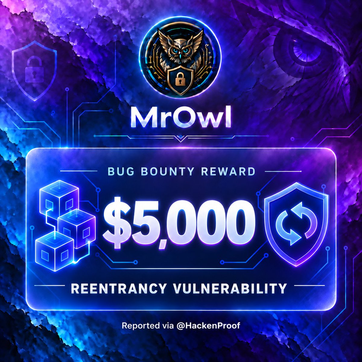 ziko29504803's tweet photo. Found and responsibly disclosed a reentrancy vulnerability through @HackenProof. Reward: $5,000 ๐
#BugBounty #Web3Security #SmartContractSecurity #Reentrancy #InfoSec https://t.co/CMR5KRztKR