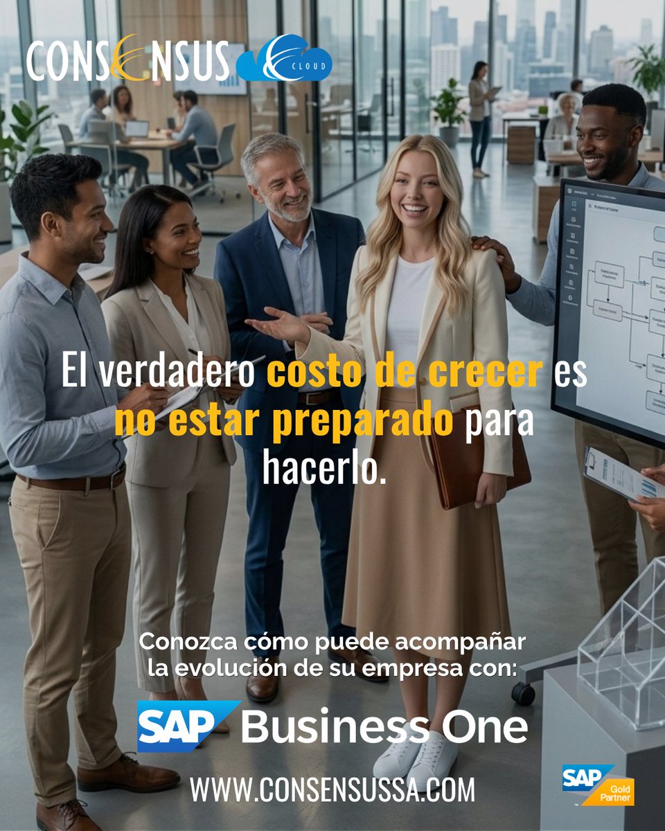 ConsensusCol's tweet photo. 📌Cuando una empresa aumenta su n��mero de clientes, procesos y operaciones, necesita mantener el control y contar con información confiable para seguir avanzando. La tecnología debe acompañar ese crecimiento, no llegar después de él.
¡Contáctenos! https://t.co/nXMV9xEcQh https://t.co/ltDmn199rx