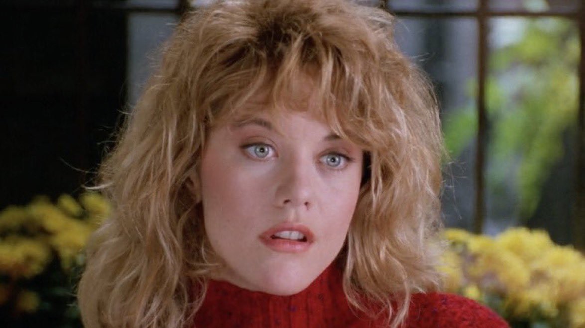 MovieEndorser's tweet photo. Meg Ryan in WHEN HARRY MET SALLY https://t.co/0MWig8o141