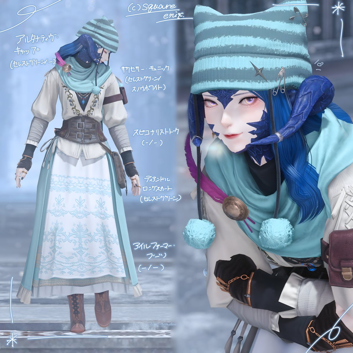 eos_moonstone's tweet photo. #ffxivglam #ミラプリ #FF14SS
サクセサー・チュニック https://t.co/jyuKpRR3hP