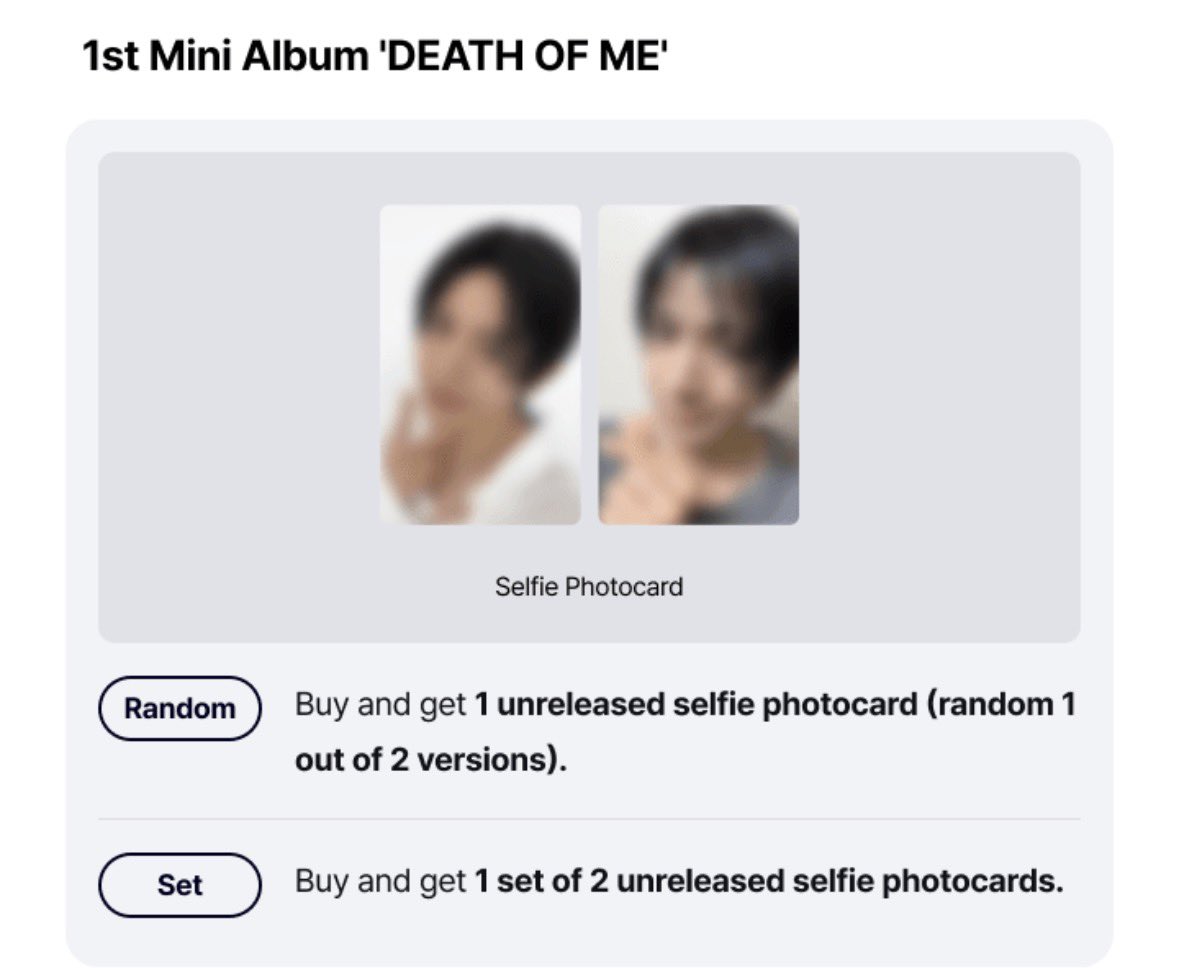 GlucklichGO's tweet photo. Evan 1st Mini Album 'DEATH OF ME' pob youtube 

SET FP 670k (dp 545k)
Random FP 335k (dp 273k)

handcarry ina 25 sept
est 300gr
📭Jakarta https://t.co/qaMDkpKAQO