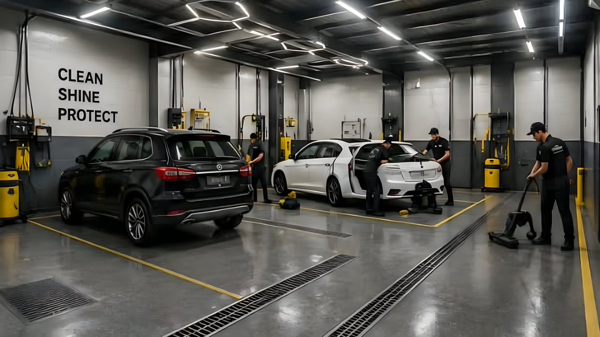 Arch_Studio4556's tweet photo. 3D Valeting Bay Design 🚗✨

A modern and functional valeting bay designed with a clean architectural approach, combining efficiency, style, and a seamless user experience.

#3DDesign #ArchitecturalDesign #3DVisualization #ValetingBay #ArchViz #Architecture https://t.co/OKjnK5TDxm