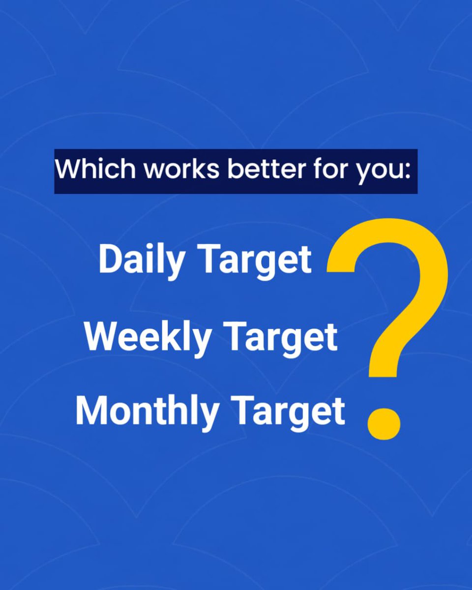 mkobobank's tweet photo. Which savings target works best for you? ๐
Daily, weekly, or monthly ; pick a target that fits your lifestyle and stay consistent. ๐๐ฐ
Start small. Save consistently. Reach your goals. ๐
#Mkobo #SavingsGoals #SaveWithMkobo #PersonalFinance #MoneyGoals https://t.co/PMbOJB8hiz