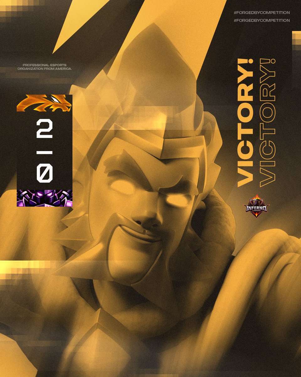 LIONOFMIGHT's tweet photo. 🏜️ Results achieved 🏜️

Back 2 back.

🆚 @UP_Army_CR 
▫️ @infernoleagueX1
🎯 GROUP STAGE Round #5

#ForgedByCompetition #ClashRoyale https://t.co/TKkq0yMaiD