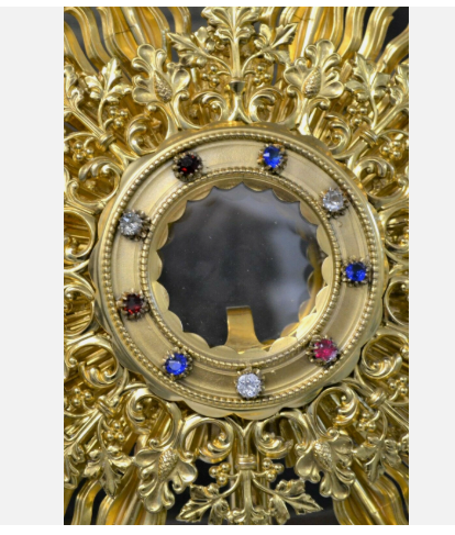 BrendanTHamtil's tweet photo. Nice Older Traditional Monstrance with Luna, 22" ht. for sale! Asking for $3,465! Contact us at 913-710-0025! It stands 22" tall, 12" wide. The luna holds a standard 2 3/4" diameter host.
#kc #parish #america #forsale #catolica #christ #kansascity #church #ks #saints #holyweek https://t.co/KOJP2DGY9w