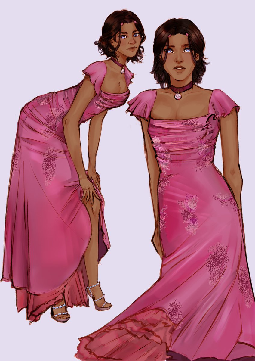 _calliopebelle_'s tweet photo. I wanted to try drawing her with short hair. #katara #atla https://t.co/LeVBs7AHO5