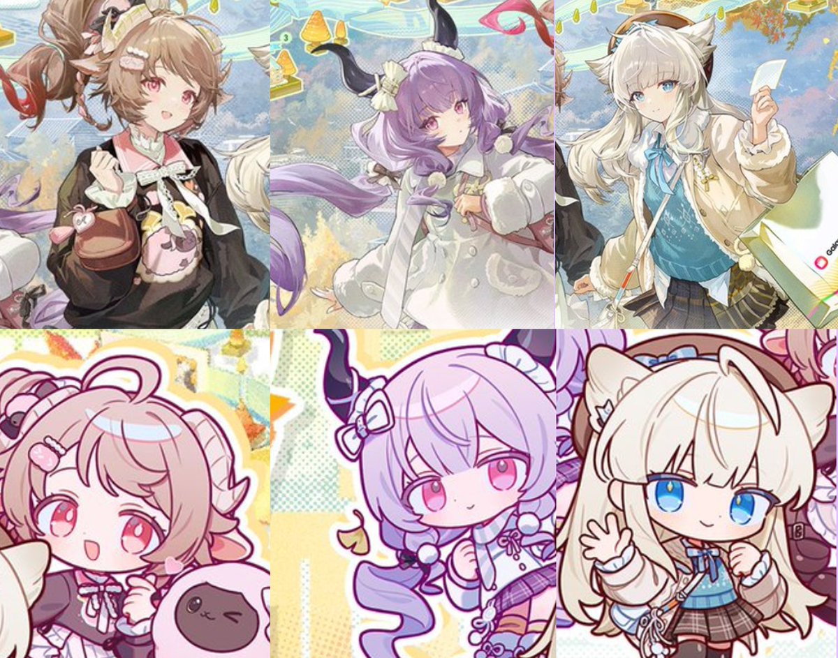 AnimeGamerTakes's tweet photo. The collaborative character outfits are truly beautifully designed — will we be able to see these skins in the game as well? Endfield developers, please, please!
#ArknightsEndfield #Endfield #EndfieldAutumnPicnicEdition #エンドフィールド #명일방주엔드필드 https://t.co/UYEtDfc4eA