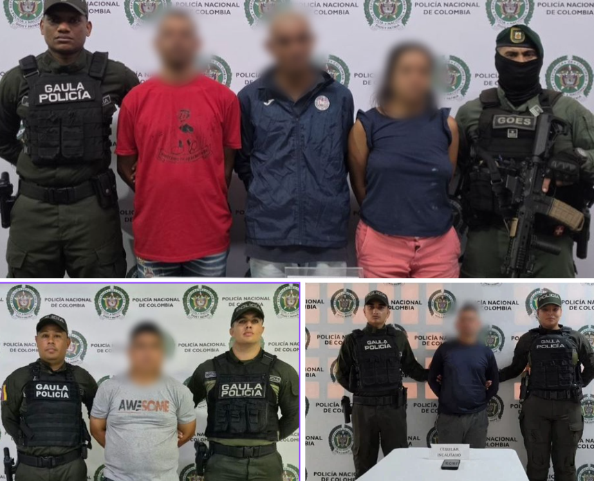 judicialesyd's tweet photo. #Judiciales | #Antioquia | Seis capturados por extorsión, secuestro y concierto para delinquir agravado. @Policiantioquia @DIJINPolicia @PoliciaMonteria  https://t.co/gtQBefPaMc https://t.co/aYjSZuU1tl