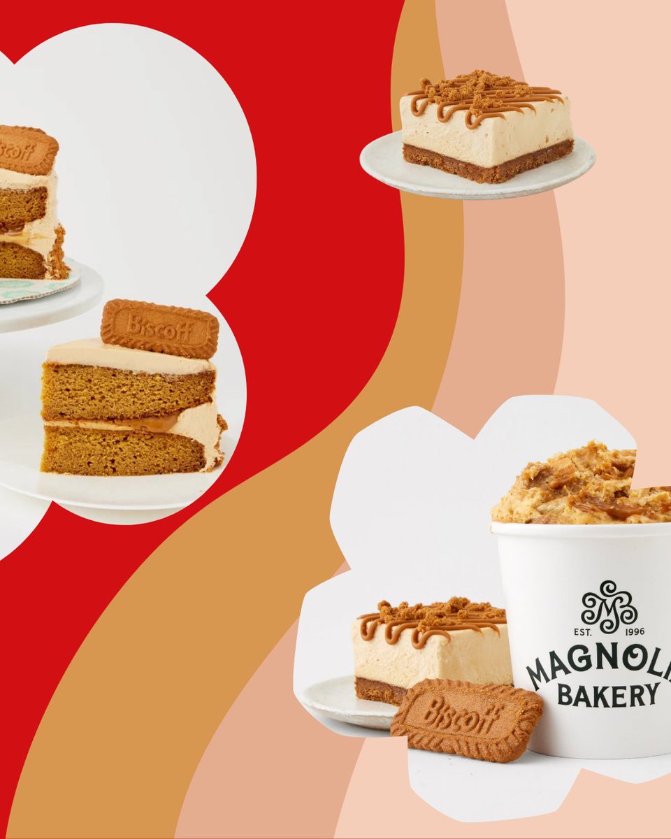 Block37Shops's tweet photo. Fall's favorite flavor has arrived at @magnoliabakery. Indulge this season with limited time desserts made with Biscoff®. https://t.co/yEVQ9SpjcS