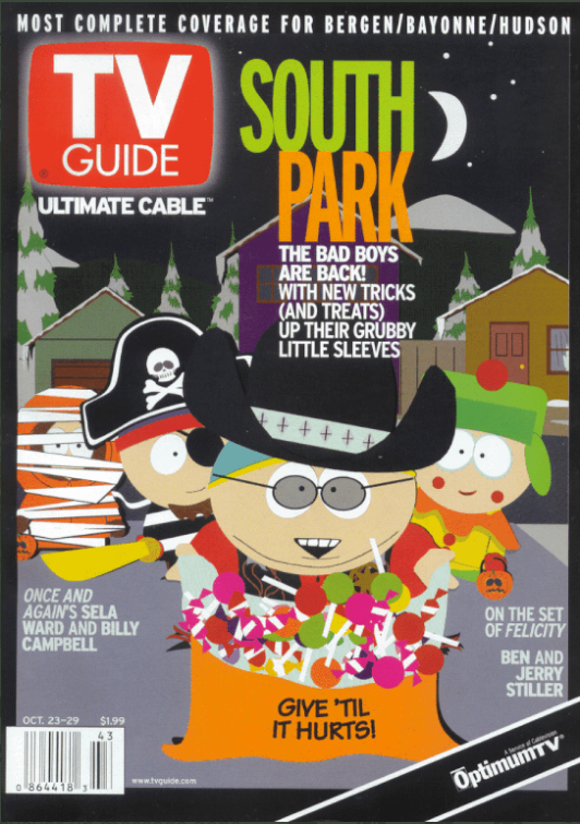 snailsontheside's tweet photo. Rare Halloween costume from an old TV magazine
#southpark #spkyle https://t.co/4GapRQL9pM