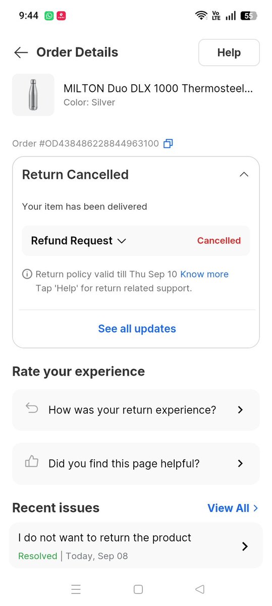 shreevarapuncha's tweet photo. @Flipkart @flipkartsupport @jagograhakjago Here is the image of the  used Flask of some random local brand flipkart sent us instead of Milton product..

I will never buy any product from @flipkart again..share this with your friends and family and avoid being scammed by @Flipkart. https://t.co/UYPV2fn6AA