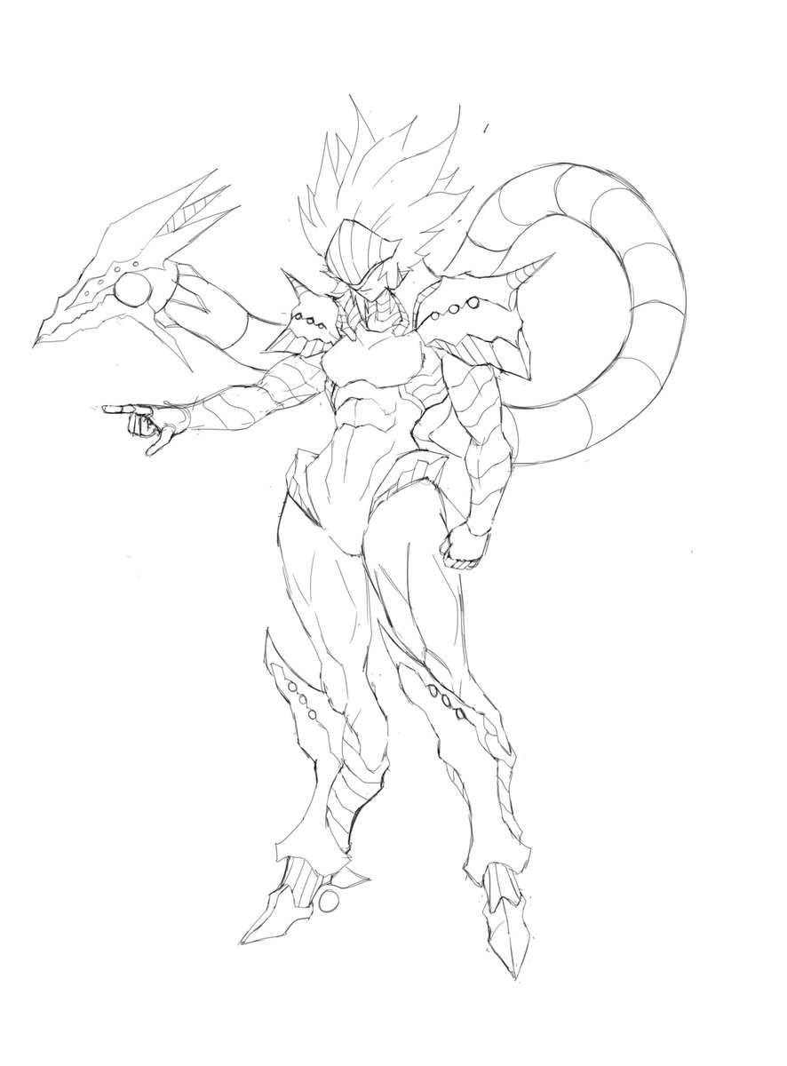 reykovlor's tweet photo. Couldn't draw much today, apologies:) here is some WIP and continue comms tomorrow!! https://t.co/mL7TQbiD6S