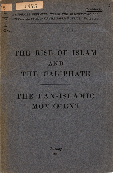 pmclauth's tweet photo. 1919. At the same time that Muslims were rioting and raping and prostituting underage girls in Britain, your rulers were publishing pamphlets about how Islam succeeded because Mohammed terrorised and enslaved Arabia.  The government pamphlets were marked "Confidential" and were only to be circulated among your rulers.

They have known all along. They still spent the 20th century importing Muslims and protecting them while for decades the grooming gangs raped and terrorised schoolgirls.
