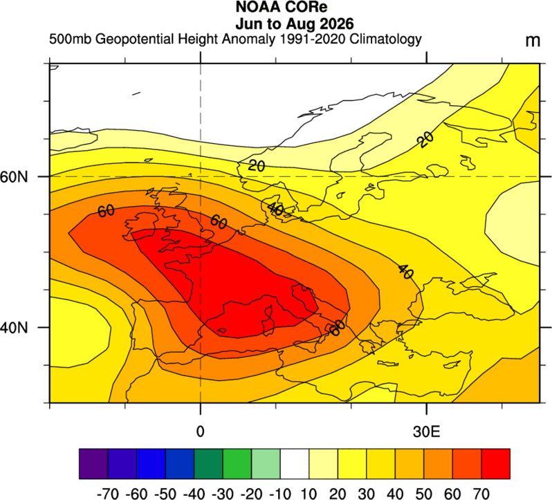 meteocea's tweet photo. Je n'aime plus parler de météo mais c'est surréaliste. Alors que l'été français a connu une récurrence anticyclonique totalement exceptionnelle, l'atmosphère s'engage à nouveau sur une configuration similaire...

Simple acharnement de quelques mois, signal d'un déséquilibre global ? On verra...