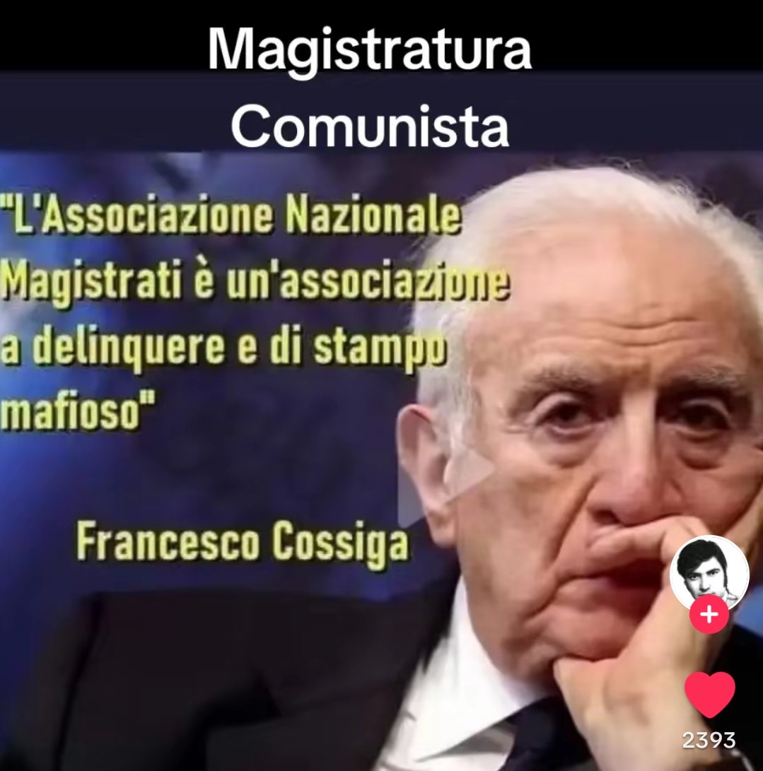 ziffozaffo1's tweet photo. @GiorgiaMeloni Come vedeva lontano Cossiga... https://t.co/v13Aorauhc