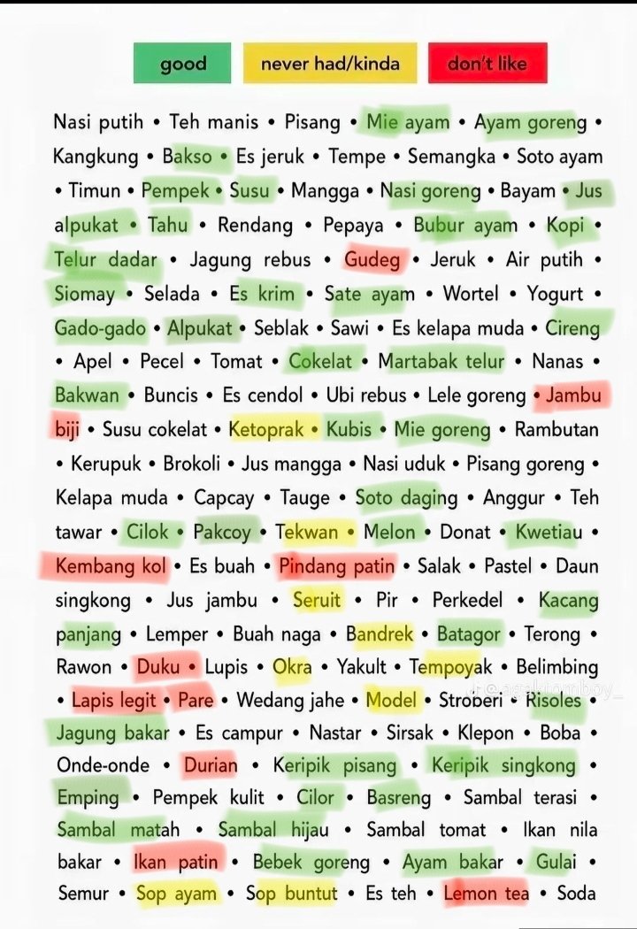 Batagvrl's tweet photo. @18fesss Kirain bakal ada makanan yg paling gw benci sedunia yaitu sayur asem disini😂 https://t.co/trutnkIxmz