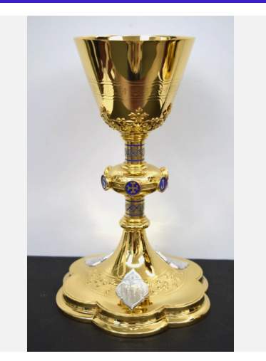 BrendanTHamtil's tweet photo. Nice All Sterling Silver Chalice with Enamels and Scenes, 9 1/2" ht. for sale! Asking for $7,750! Contact us at 913-710-0025! The chalice stands 9 1/2" ht, 4" cup diameter, 6" base diameter.

#kc #parish #america #forsale #catolica #christ #kansascity #church #ks #saints #holy https://t.co/YIV4GycKmx
