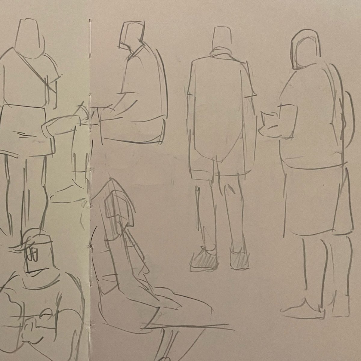 FINGER_MATRIARC's tweet photo. Few gesture drawings I liked… 6 out of like 300 lmao https://t.co/jJ8r5f1JcN