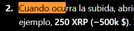 BrodaxOficial's tweet photo. Hoy, estaba preguntándole al ChatGPT astra por una configuración optima en caso de que quisiera vender XRP, para ahorrarme problemas de Slippage y demás

Y en su "planning" de configuración, usó esta frase tan suculenta

¿Que opinas? https://t.co/RatDNb6K6b