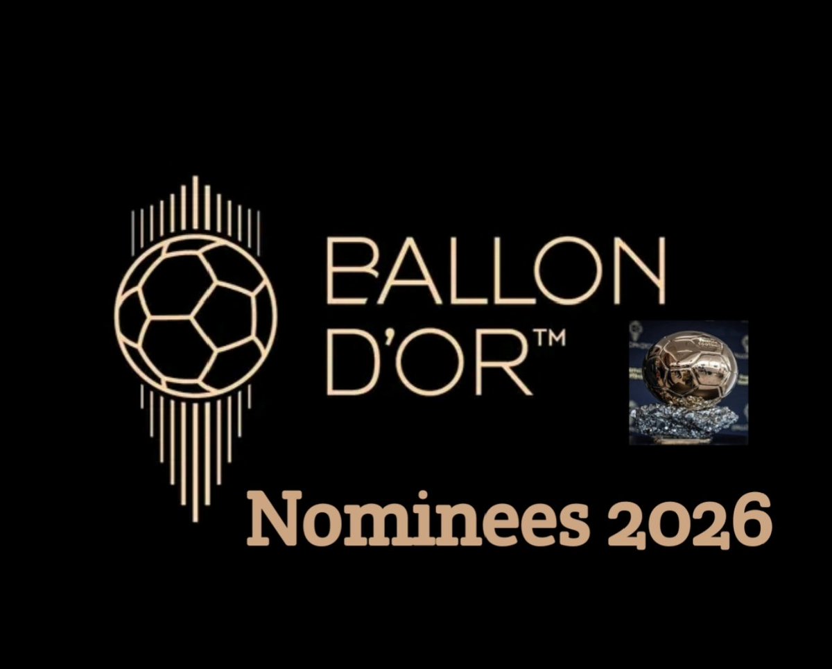 TwisdicInfo's tweet photo. BALLON D’OR 2026 NOMINEES ARE HERE! 
The race for football’s biggest individual prize is officially on! 
30 men and 30 women have been shortlisted

Read the full list 
https://t.co/JaC7f4cjUv

Who is winning the 2026 Ballon Dor? https://t.co/4f8cAeyysY