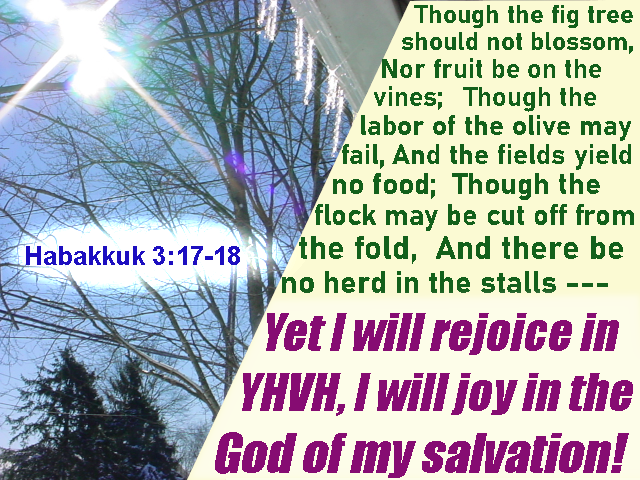 McntaMinistries's tweet photo. #God #YHVH #YHWH #Jehovah #barrenness #rejoice #joy #Habakkuk #Minor_Prophets #WordOfGod #Scripture #HolyScripture #Bible #HolyBible #Bibleverse #MacintaMinistries https://t.co/IEAR1euHGE