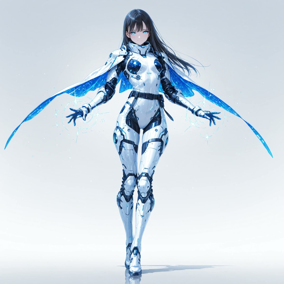 BluePilotSuit's tweet photo. 「広域フィールド、完全展開。これで私の周囲はほぼ全部、監視と防御の範囲内だよ。見た目は大げさだけど、守れるものが増えるのは悪くないでしょう? 君もちゃんと、この翼の内側に入っていてね。」
#SpaceGirls
BluePilotSuit20260923 https://t.co/p6BPx8o4Mk