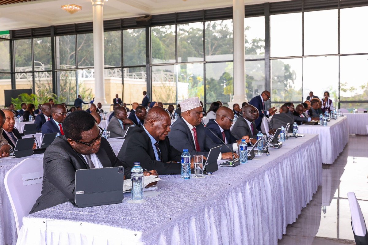 KenyaGovernors's tweet photo. The 13th National and County Governments Coordinating Summit Chaired by the President H.E William Ruto provided an important platform for the two levels of government to address priority issues affecting the delivery of services to Kenyans.

The Council of Governors called for urgent action on the implementation and financing of transferred functions, the operationalisation of the Intergovernmental Relations (Amendment) Bill, and resolution of outstanding challenges affecting County human resource and payroll systems.

COG also highlighted the need for stronger coordination in addressing counterfeit alcohol and substance abuse, peace and security, and preparedness for the expected El Niño rains to protect lives, livelihoods and critical infrastructure.

Through the Summit and established sector forums, the two levels of Government must ensure that resolutions move beyond commitments and translate into tangible action that improves the lives of the people we serve.