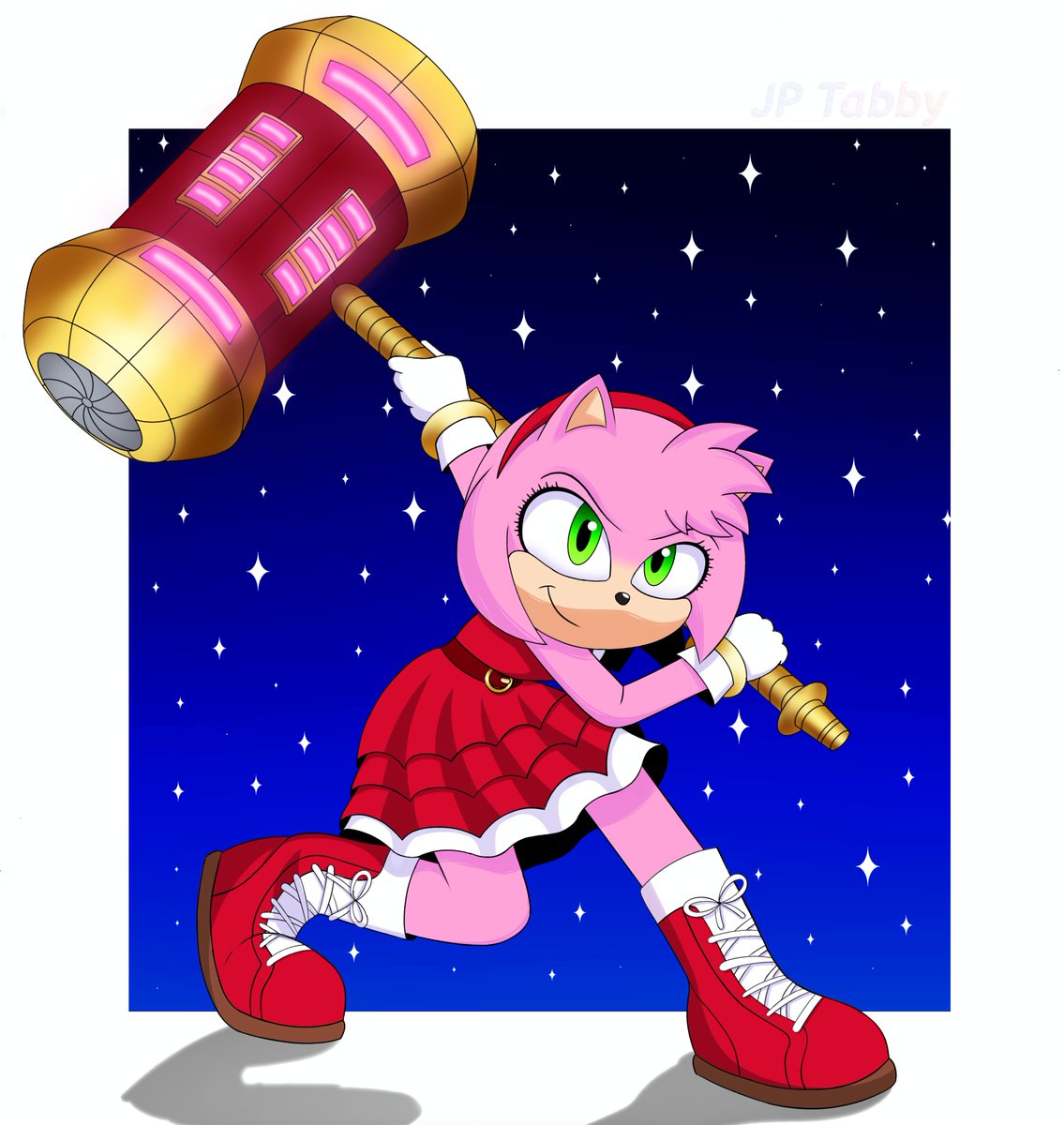 JP_Tabby14's tweet photo. Higher quality version with different backgrounds that I couldn't decide on

#SonicTheHedgehog #SonicMovie4 #AmyRoseㅤㅤㅤ https://t.co/uAthDDF2mn