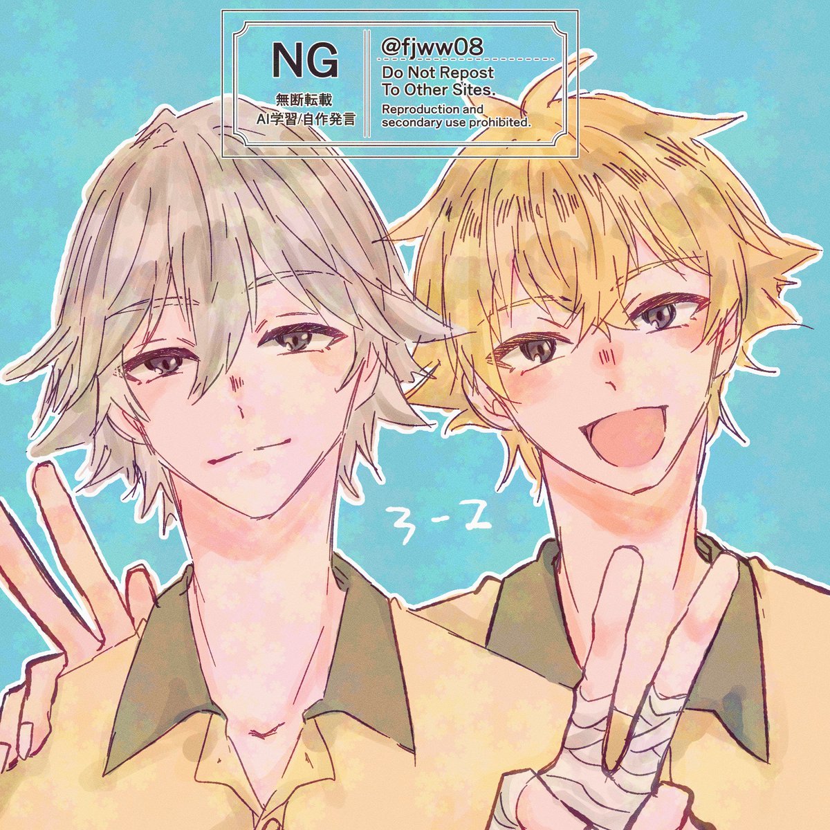 fjww08's tweet photo. 完結～～の記念に～～ https://t.co/yz4hGfMkAS