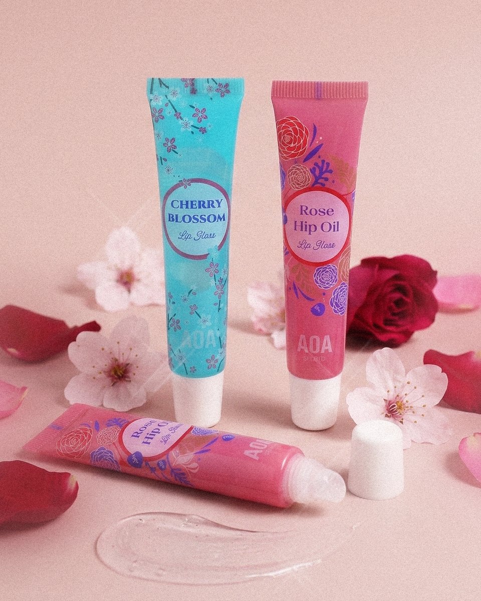 shopmissa's tweet photo. 🌸 Meet the new AOA Floral-Infused Lip Glosses.

Choose your perfect daily hydration:
🌸 Cherry Blossom: Formulated with Cherry Blossom Extract for a soothing and smoothing finish.
🌹 Rose Hip Oil: Packed with Rose Hip Oil for deep nourishment and moisture. https://t.co/aKRZQMNKwP