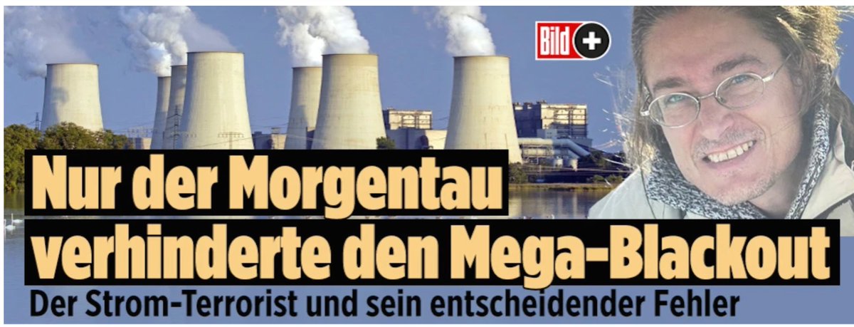 Hosenmaus1's tweet photo. Völlig verrückt:
Er wollte einen rießigen Blackout in Europa verusachen, zig tausend Tote nahm der radikale Linksextremist in kauf, jetzt wurde Daniel V geschnappt und ihm wird der Prozess gemacht! https://t.co/bd95TlZIf1